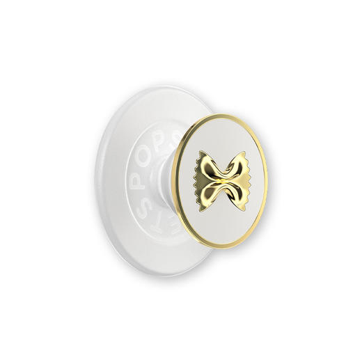 【海岸一日】一片蝴蝶意面 MAGSAFE磁吸 Round圆啪嗒系列 奢华金 食物 商品图0