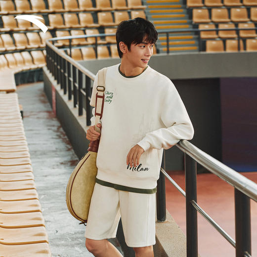 【樊振东同款】安踏套头衫卫衣男冬季新款休闲长袖上衣152548711 商品图2