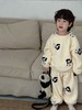 元气多巴胺~2025新款儿童云朵绒卡通家居服套装宝宝冬季加厚睡衣裤套装 商品缩略图6