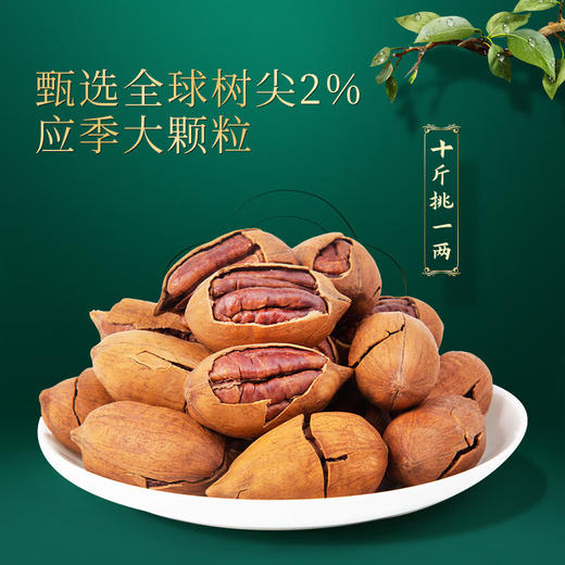 新农哥大颗粒碧根果奶香味方罐装500g 商品图1