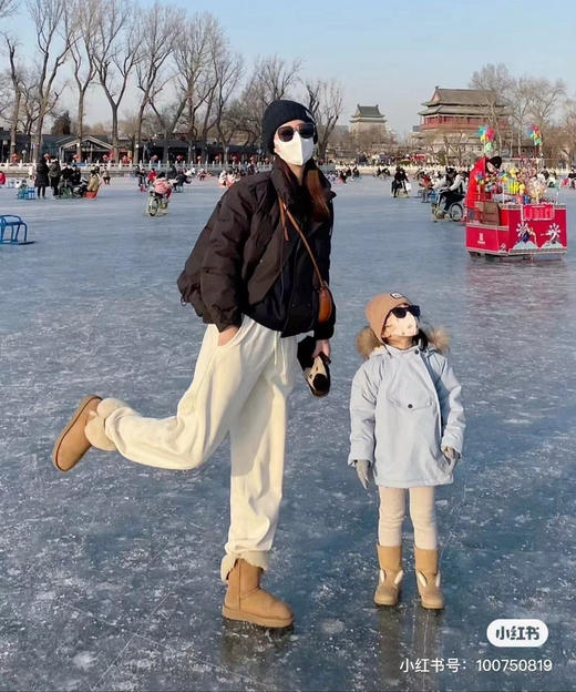 原单拉夫劳伦加绒加厚卫裤运动裤112402 商品图11