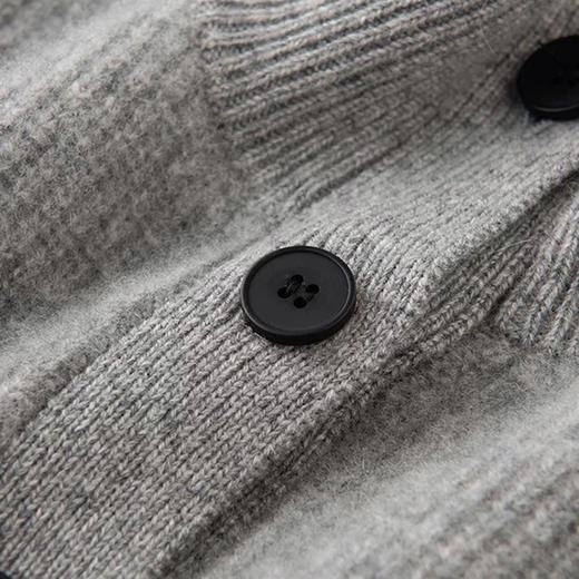 温暖如初~重磅加厚羊绒衫女100%山羊绒套头毛衣宽松打底衫 商品图1