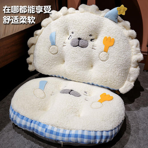 自然醒萌萌小海豹扁扁坐垫QYL 商品图2