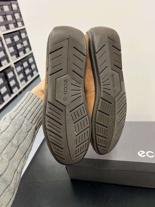 到手价950元 ECCO爱步男鞋经典款牛皮一脚蹬豆豆鞋开车鞋 休闲皮鞋570994莫克 美国代购，无中文标签，介意慎拍 商品图3