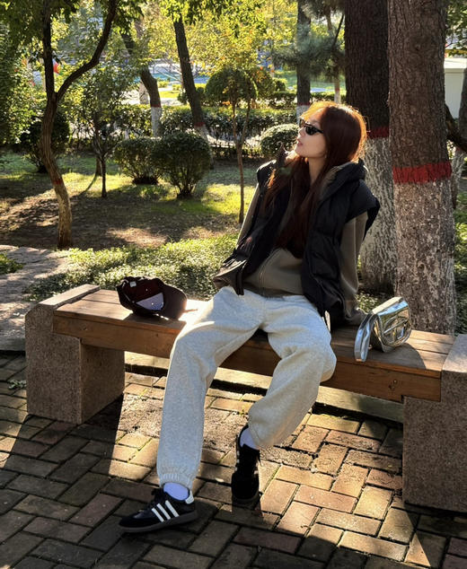 原单拉夫劳伦加绒加厚卫裤运动裤112402 商品图10