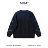 52025SDSA男士秋冬新款痞帅男装韩版晕染撞色亮片圆领卫衣时尚宽松上衣 商品缩略图5