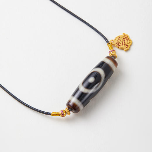 天珠横款配LOGO牌挂坠 商品图4