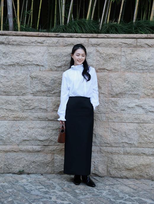 独特设计感花边领衬衣 商品图1