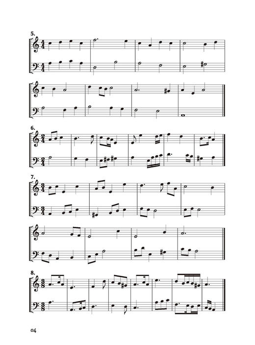 二声部旋律进阶训练教程 曲艺 韩珂编著 商品图6