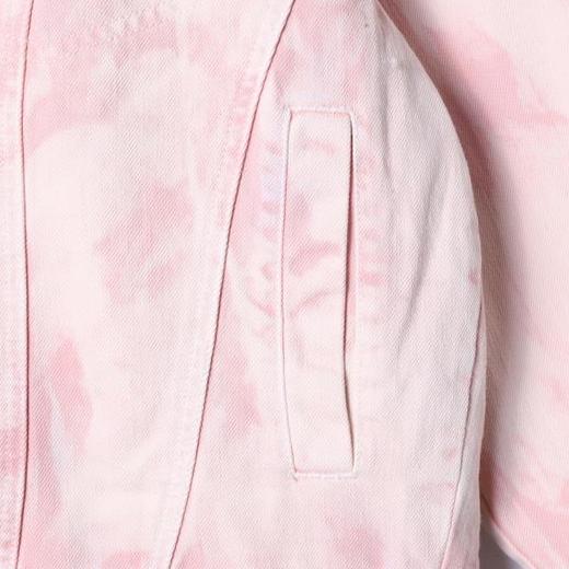 85098SDSA男士秋冬新款痞帅男装潮牌扎染牛仔翻领羽绒服外套百搭时尚 商品图3