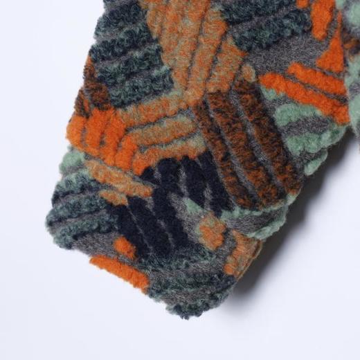 WT287SDSA男士秋冬新款痞帅男装潮牌撞色提花拉链立领连帽卫衣外套百搭 商品图4