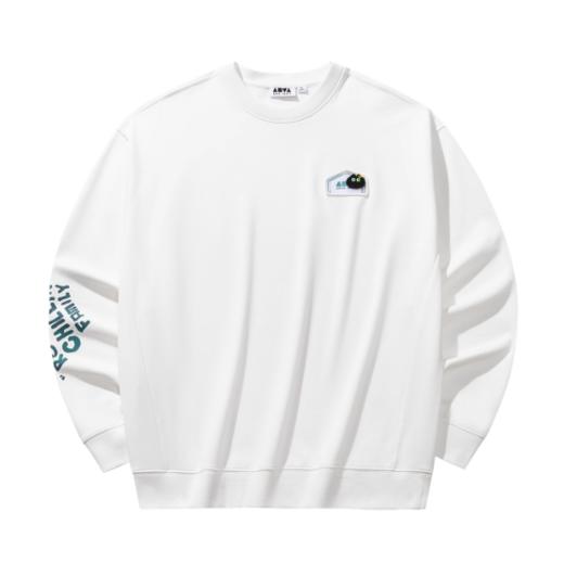 安踏情侣款休闲长袖卫衣男2025秋季新款宽松运动上衣172538703 商品图0