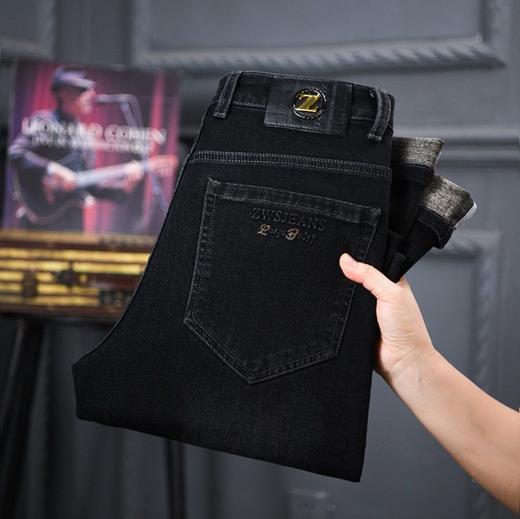 【罗蒙8903弹力牛仔裤】真的太绝了！ 黑色 烟灰色深色系百搭又低调 搭配起来也不会出错，不挑身材和肤色-SHRLZ 商品图8