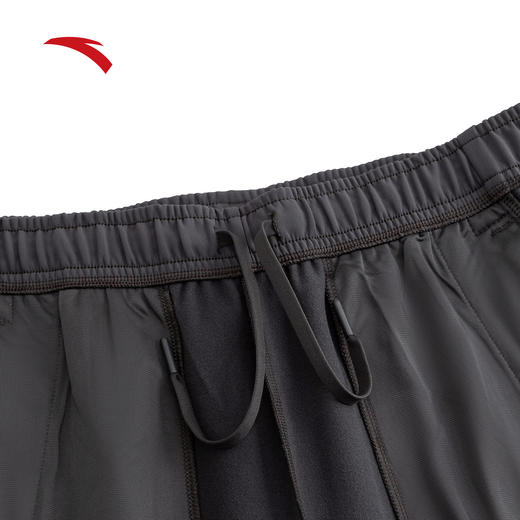 安踏梭织运动长裤男冬季新款磨毛保暖直筒裤跑步运动裤152547501N 商品图1