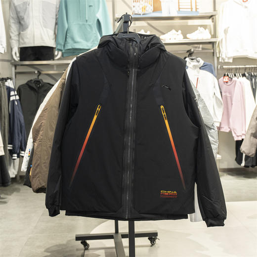 安踏运动风衣男2025冬季新款CHN羽绒内胆外套连帽上衣152547622 商品图0