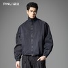 PINLI品立2025秋季新款男立领宽松夹克潮牌工装百搭休闲茄克外套GD253104005 商品缩略图0
