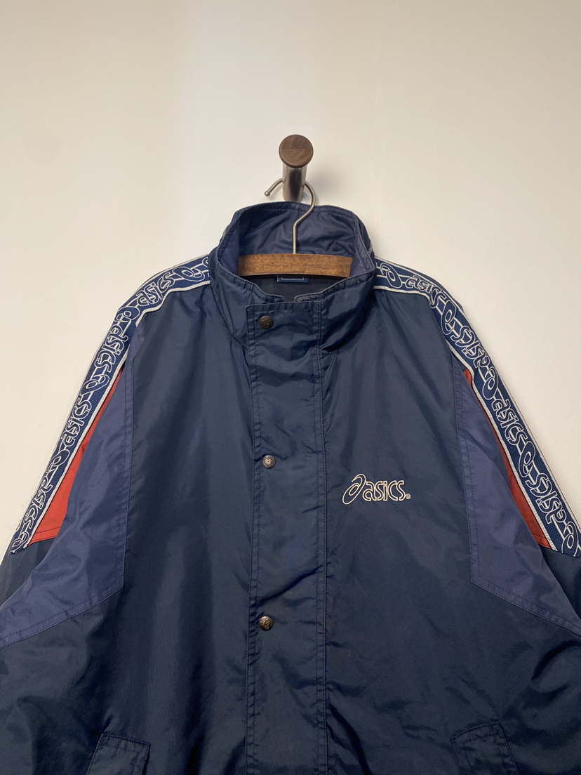 90年代 Vintage asics 棉服 夹棉外套_CTJK(M)