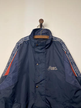 90年代 Vintage asics 棉服 夹棉外套_CTJK(M)