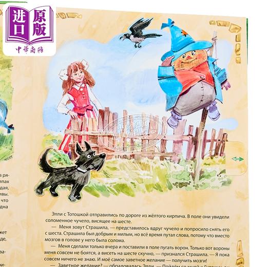 【中商原版】【俄文原版】翡翠城巫师 亚历山大·沃尔科夫 立体书 插图 V. 切拉克 童话故事 商品图2