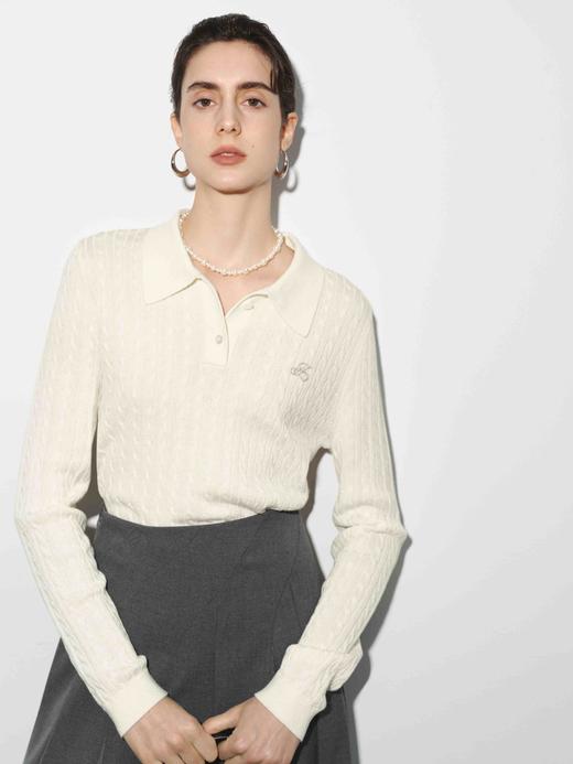 【商场同款】伊芙丽春秋套头毛衫1G2130781G 商品图0