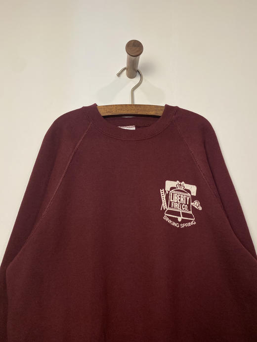 80年代 Vintage Lee 美国宾夕法尼亚 消防队 美国制 卫衣 _SLSS(L) 商品图0