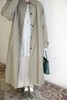 Studio nicholson经典涂层长风衣 商品缩略图1