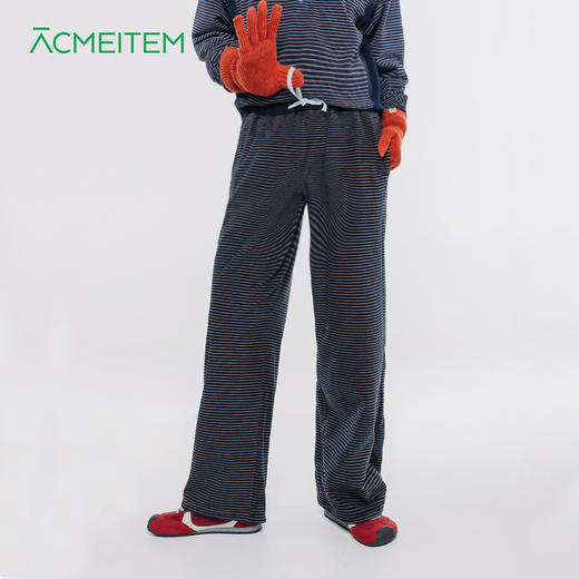 【品牌特惠】ACMEITEM爱棵米女士针织条纹长裤GAG2020334G 商品图0