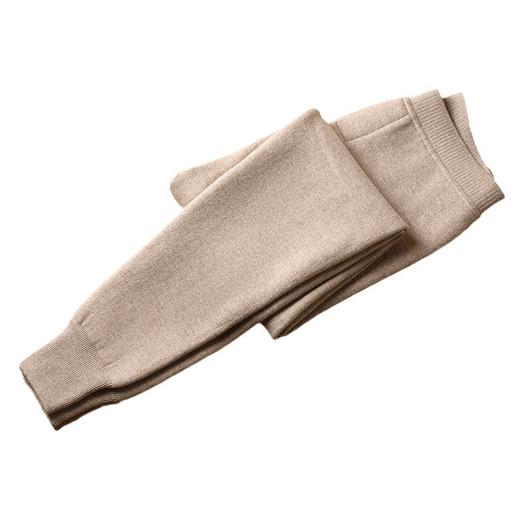 丁摩 100%纯羊毛发热羊毛裤男女款内搭保暖冬季打底裤加绒加厚保暖裤5ZF-20288 商品图4