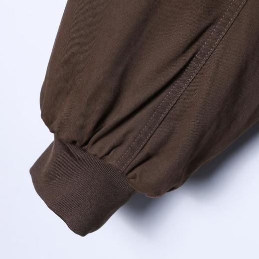 FC0034SDSA男士秋冬新款痞帅男装美式复古简约毛毛双面可穿连帽卫衣外套 商品图4