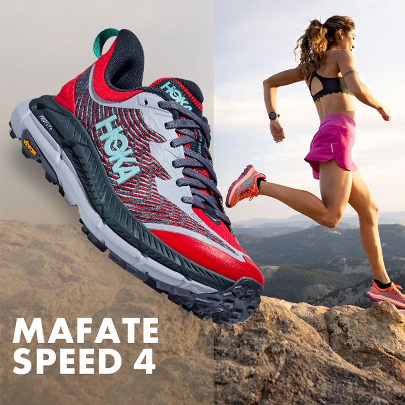 HOKA ONE ONE 飞速玛法特马法特4 Mafate Speed 4 缓震越野跑步鞋