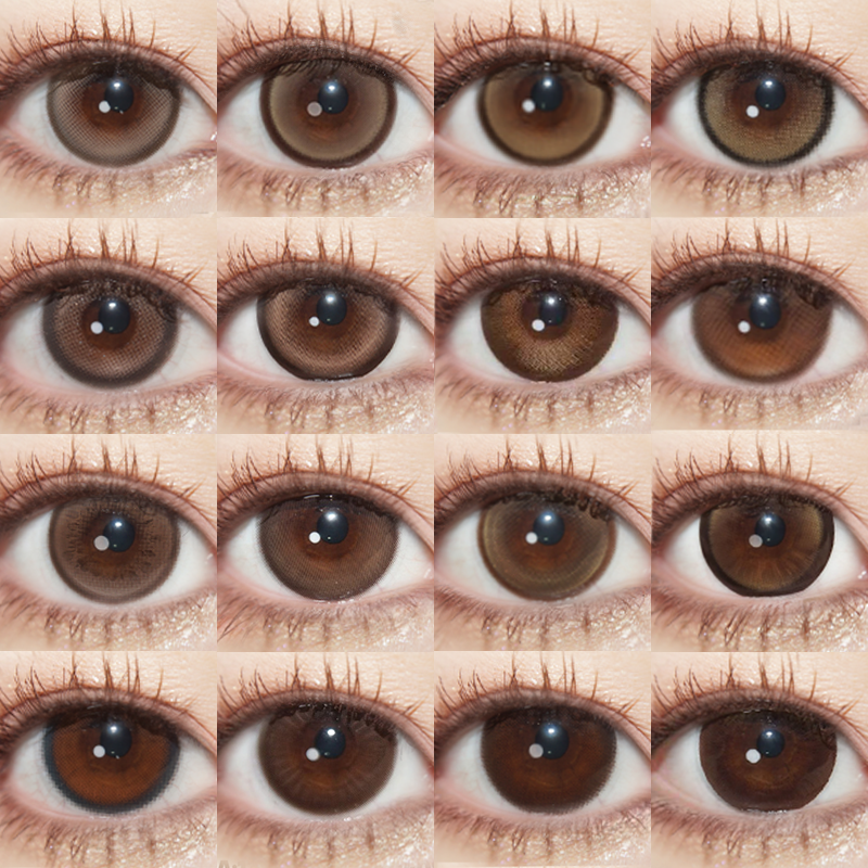 【合集】MyukiCon 棕色COS色系美瞳 圣夜铃音/恶魔猎人/雾行棕/珍宝珠棕/晨光棕环/大葡萄棕/栗子狗狗眼/自然光啵/丝绸可可/笼中梦棕/晚安奶油/心软琥珀 褐色巧克力色咖啡色 自然日常妈生瞳