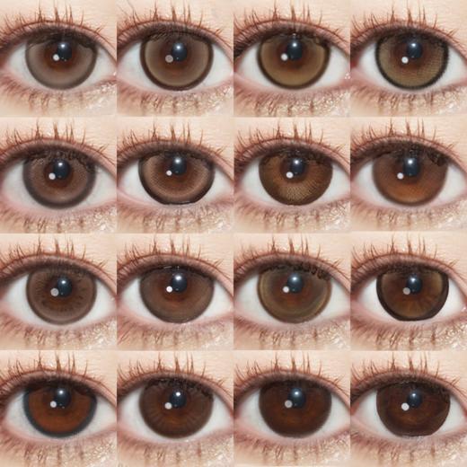 【合集】MyukiCon 棕色COS色系美瞳 圣夜铃音/恶魔猎人/雾行棕/珍宝珠棕/晨光棕环/大葡萄棕/栗子狗狗眼/自然光啵/丝绸可可/笼中梦棕/晚安奶油/心软琥珀 褐色巧克力色咖啡色 自然日常妈生瞳 商品图0