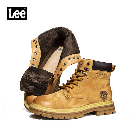 快抢！品牌直发【百年品牌Lee 清仓要疯了】美式复古鞋，休闲板鞋，牛剖层移膜革鞋面，包裹不顶脚不闷脚，超软乳胶屎感鞋垫，让双脚清新舒适 商品图8