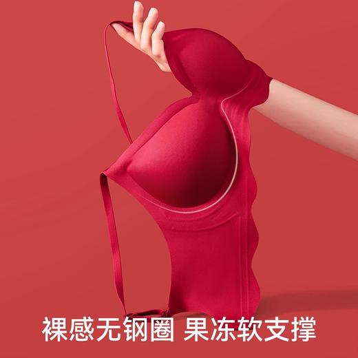 『结婚内衣套装』红色结婚内衣内裤新娘新郎套装情侣一对袜子新婚 商品图2