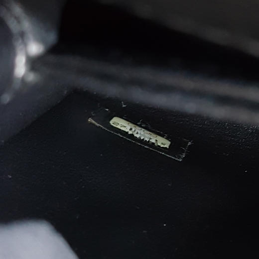 【95新】CHANEL香奈儿A92990 Y83569 N0735小号黑金荔枝皮红蜥蜴手柄Coco handle手提单肩包女士081125NJS03 商品图9