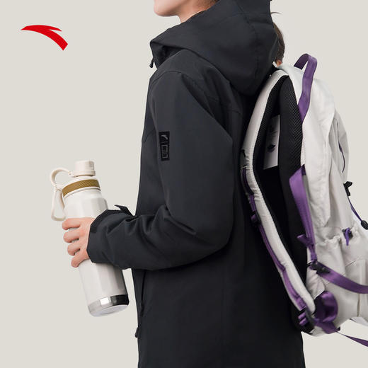 安踏 国家地理户外系列2025冬季新款女两件套162546601R 商品图2