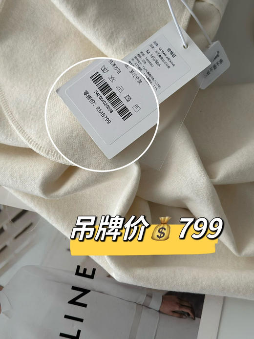 银泰专柜 OURWE【羊毛桑蚕丝云朵裤】羊毛蚕丝阔腿裤 显瘦显高 秋冬必备 商品图5