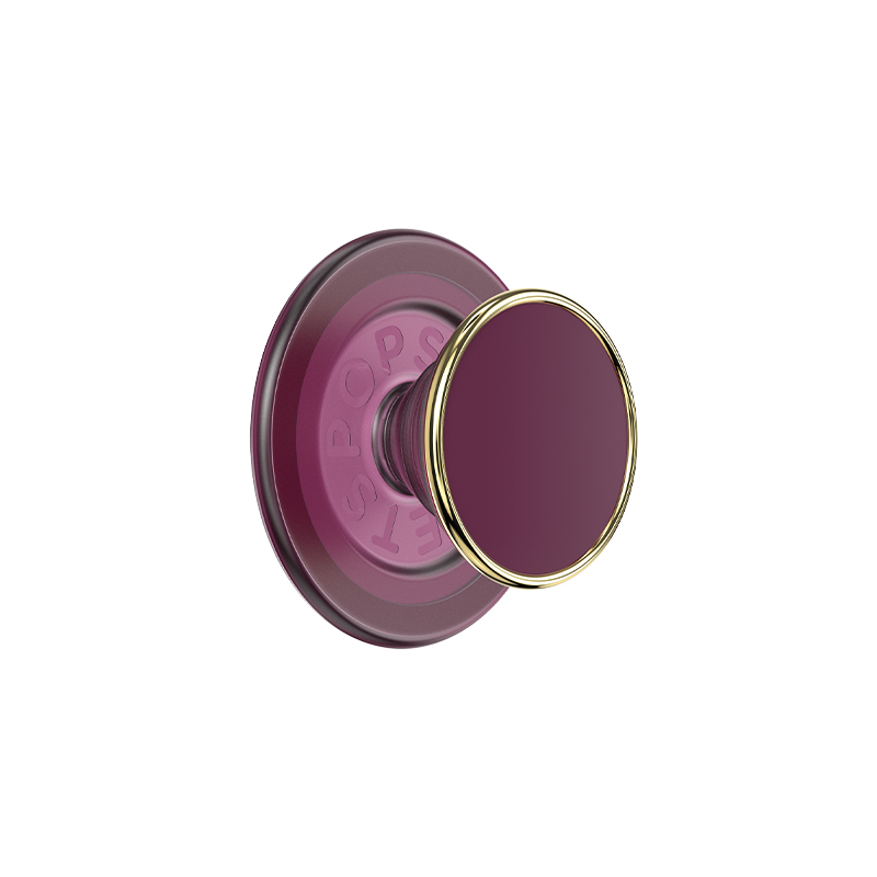 【惬意日常】粼粼盘·紫 MAGSAFE磁吸式支架 圆啪嗒系列 紫色