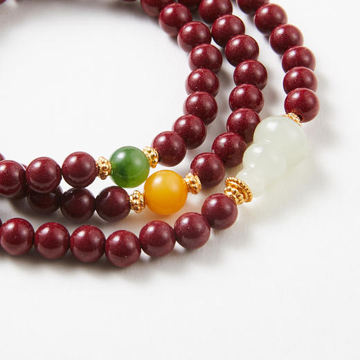 朱砂多圈手链 商品图3