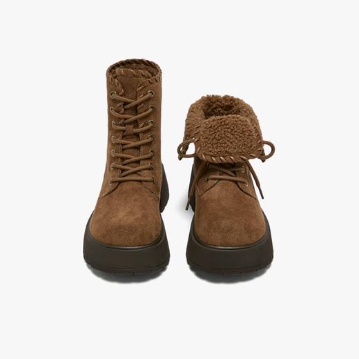 【云粉节】BF楼百思图2026春季新款牛皮厚底粗跟乐福鞋小皮鞋女单鞋UXV03AA6 吊牌价999.现价500 商品图3