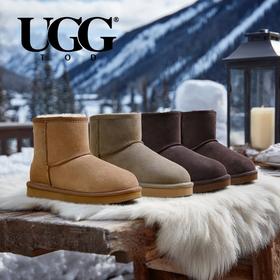 【品牌直发】UGG 25年情侣款低筒雪地靴 AU15YD11