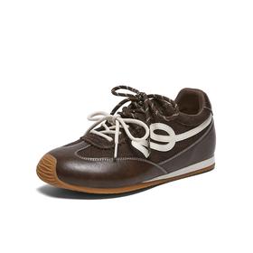 【云粉节】BF楼百思图2026春季商场新款厚底德训鞋内增高女运动休闲鞋D3858AM6吊牌价759，现价399