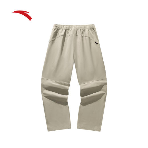 安踏美式复古梭织休闲长裤男士2025新款宽松阔腿直筒裤152548505N 商品图3