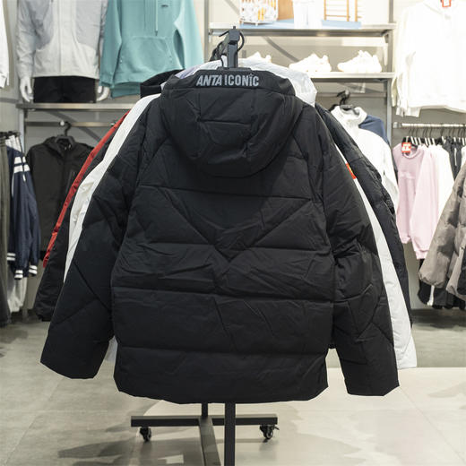 安踏凯里欧文系列运动羽绒服男2025冬季新款连帽外套172548903 商品图1