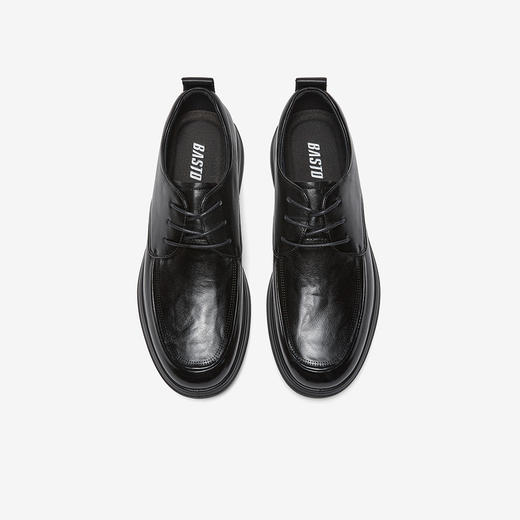 【云粉节】BF楼百思图休闲皮鞋2026春季新款简约商务通勤男鞋67B18吊牌价899，现价499 商品图1