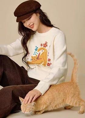 229.9元茵曼针织衫626794-LN（线上线下同时售卖 不保证有货 ）