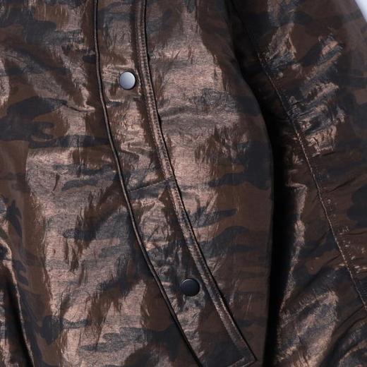 SDSA男士秋冬新款痞帅男装复古撞色拉链立领鹅绒羽绒服外套休闲 商品图2