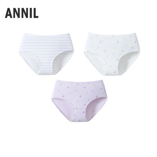 女童三角裤三件装春季新款安奈儿童装JG617516 商品图1