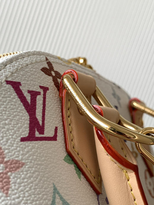 秋冬特惠💰1330 渠道级LV【全钢五金 MB163c01变码芯片】te级LV 全套包装 M13078白三彩贝壳 本款 Alma BB 手袋 商品图5