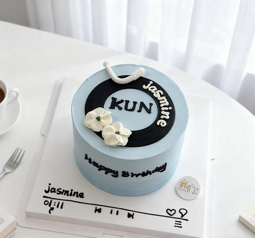 茉莉唱片机蛋糕-低糖处理无添加 商品图0